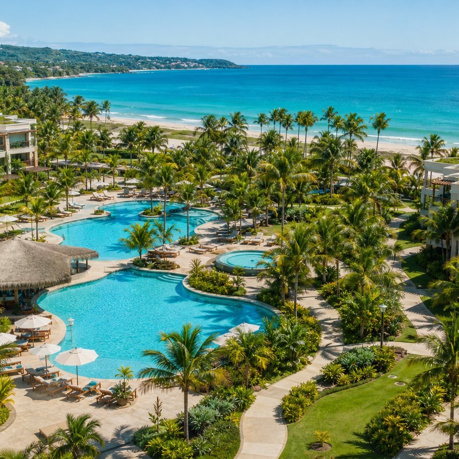 Piscinas do hotel
