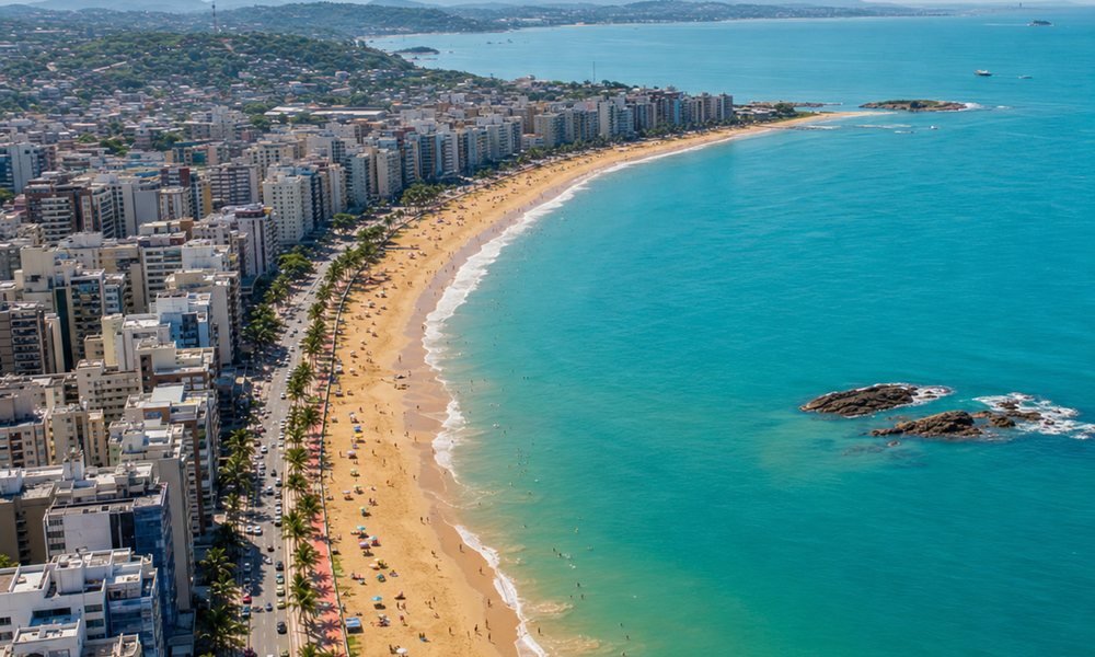 Praia em Guarapari